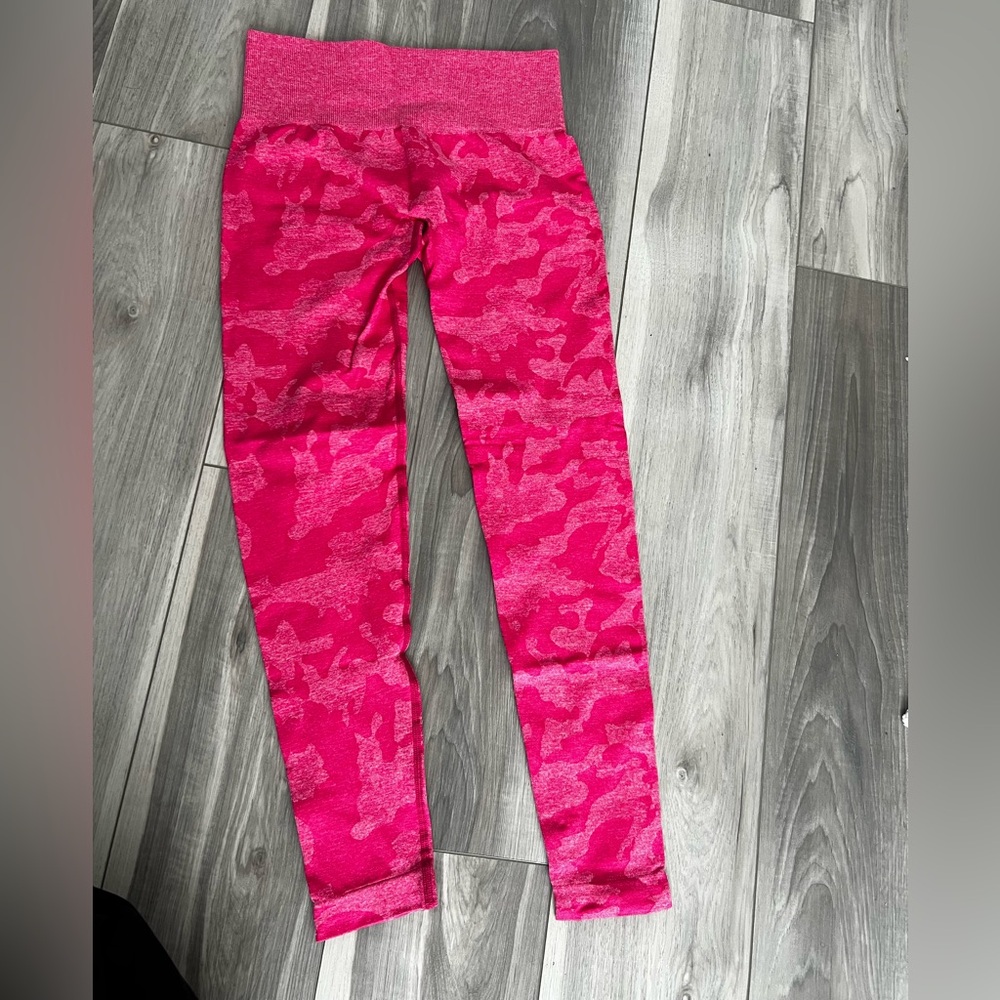 Pink Camo Leggings